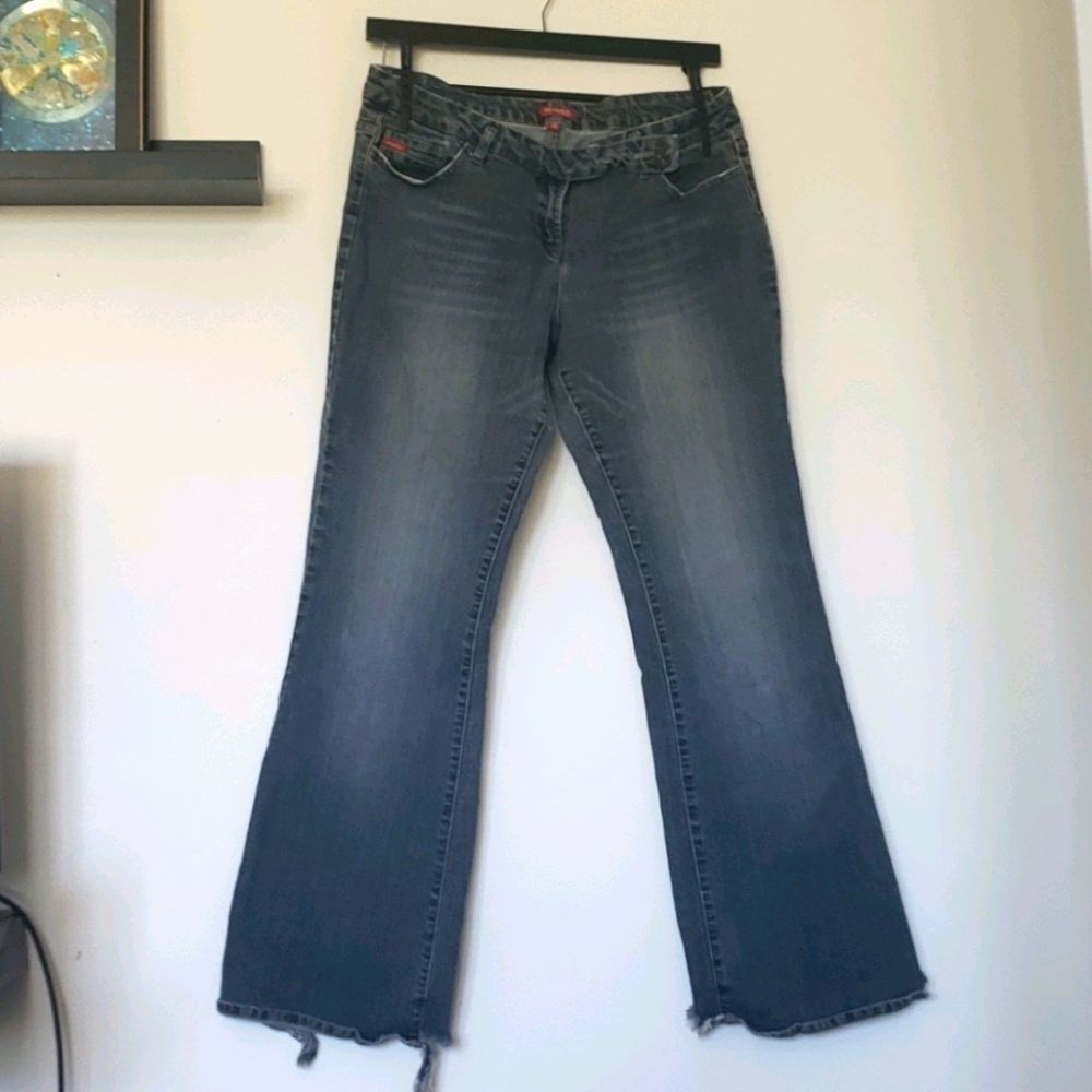 Rare Vintage Moto Bell Bottom Jeans